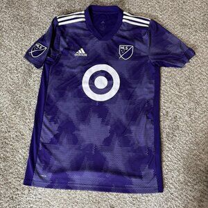 MLS All Star Shirt Mens Medium MLS Soccer Target Adidas Climalite 407